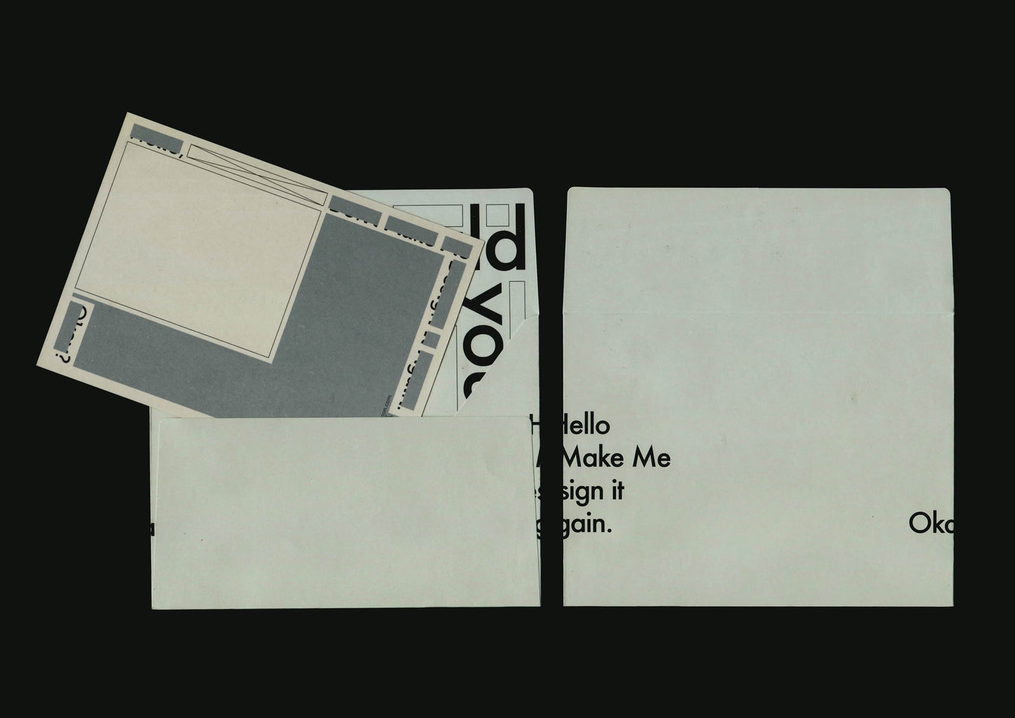 Hello, Don't Make Me Design It Again(明信片)
