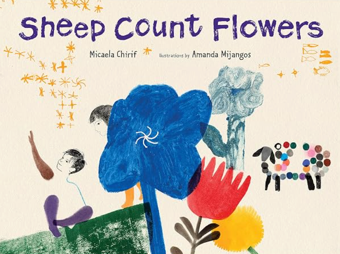 Sheep Count Flowers