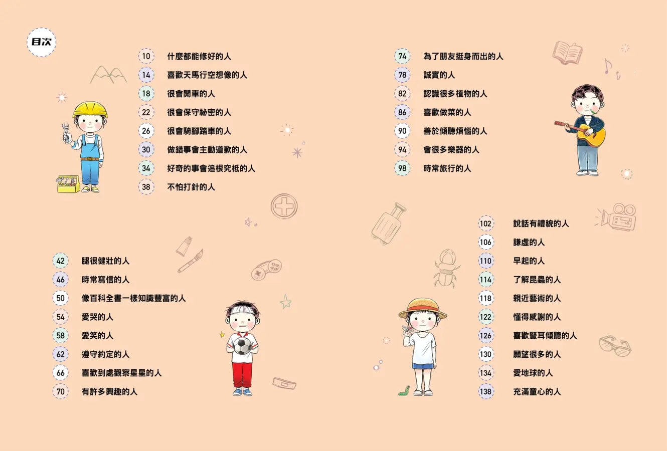 長大後的你想成為什麼樣的人?
