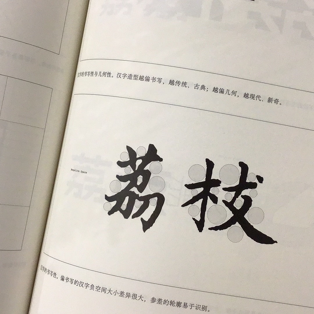 The scenery inside the words