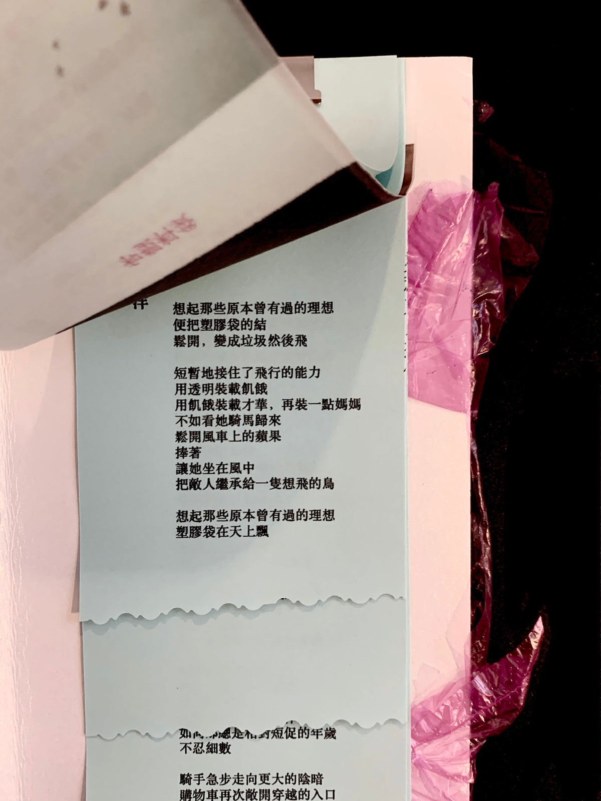 假如詩是日常的訂單