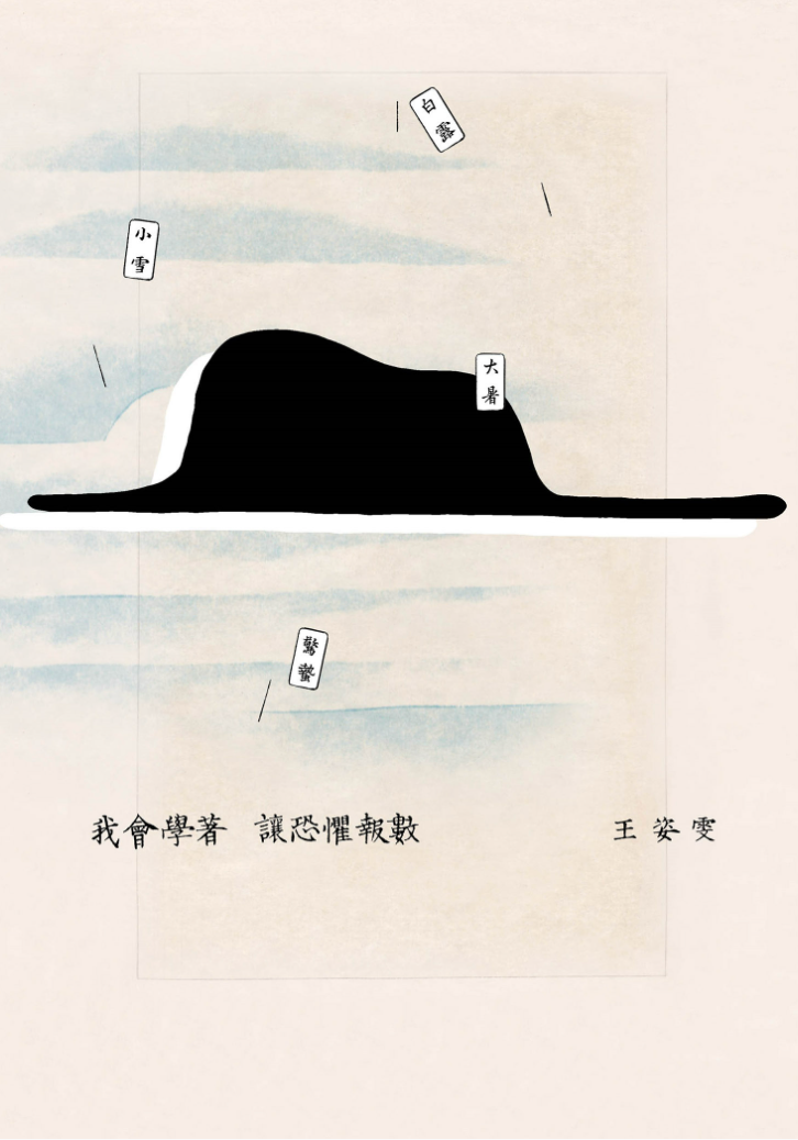 我會學著讓恐懼報數
