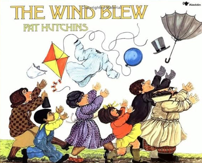 The wind blew(中古繪本)