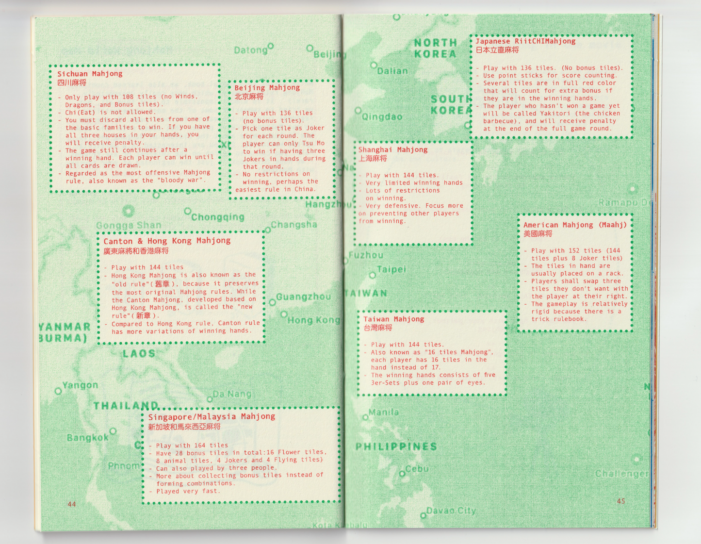 Mahjong : an International Manual
