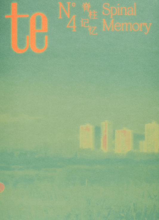 te magazine N°4 Spinal Memory 脊柱記憶
