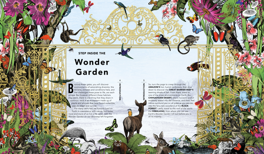 The Wonder Garden : Wander Through 5 Habitats to Discover 80 Amazing Animals