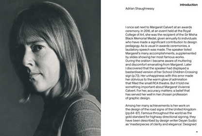 Margaret Calvert: Woman at Work