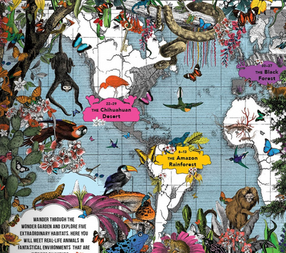 The Wonder Garden : Wander Through 5 Habitats to Discover 80 Amazing Animals