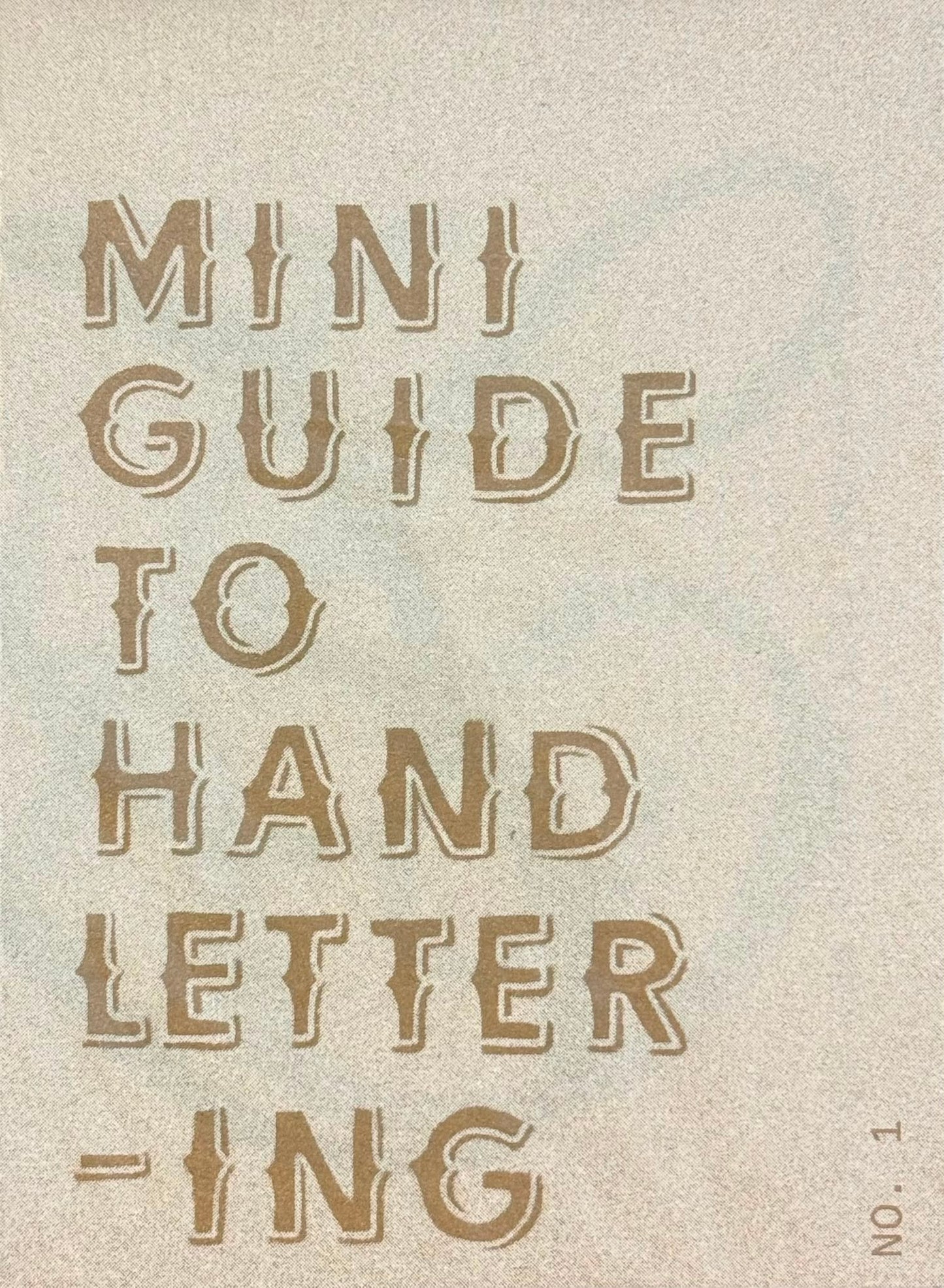 Mini Guide to Hand Lettering