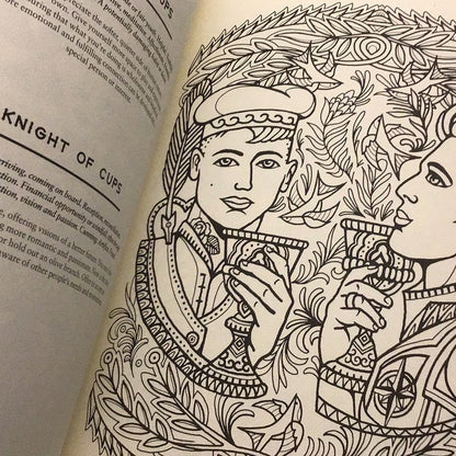 The Tarot coloring Book