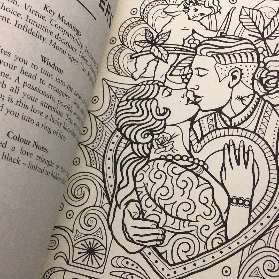 The Tarot coloring Book